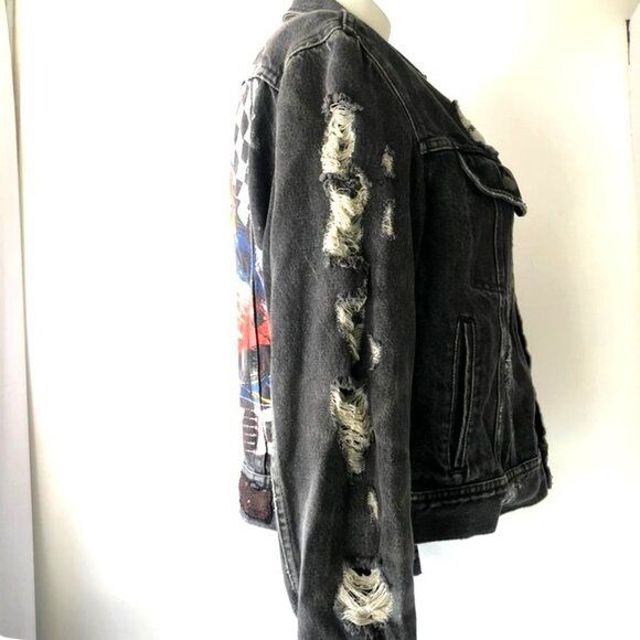 Furst of a Kind Vintage Limited Edition Denim Jacket One Size - Picture 3 of 15